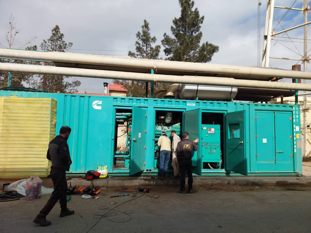 تعمیردیزل ژنراتور کامینز 2300 کاوا مدل QSK60-G4